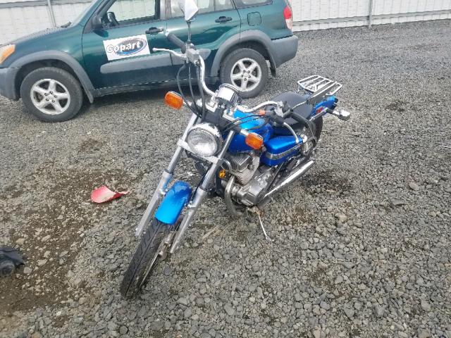 JH2MC13009K507435 - 2009 HONDA CMX250 C BLUE photo 2