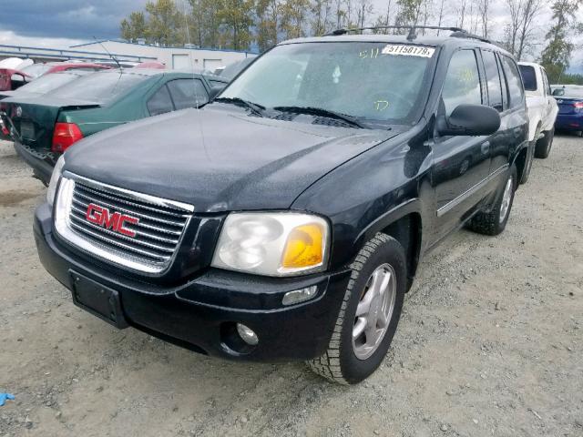 1GKDT13S982114742 - 2008 GMC ENVOY BLACK photo 2