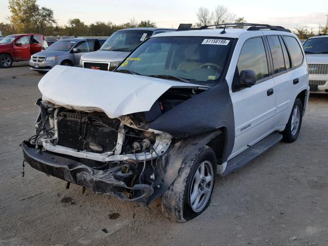 1GKDT13S842266490 - 2004 GMC ENVOY WHITE photo 2