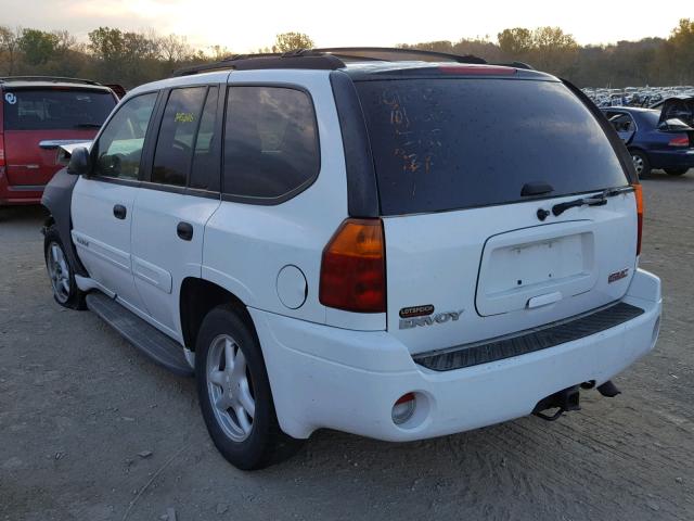 1GKDT13S842266490 - 2004 GMC ENVOY WHITE photo 3