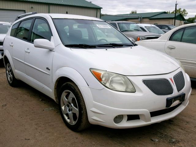 5Y2SL63885Z418572 - 2005 PONTIAC VIBE WHITE photo 1