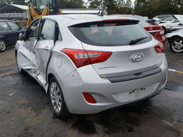 KMHD35LH6GU300177 - 2016 HYUNDAI ELANTRA GT SILVER photo 3