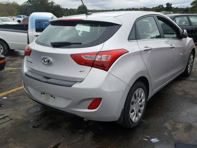 KMHD35LH6GU300177 - 2016 HYUNDAI ELANTRA GT SILVER photo 4