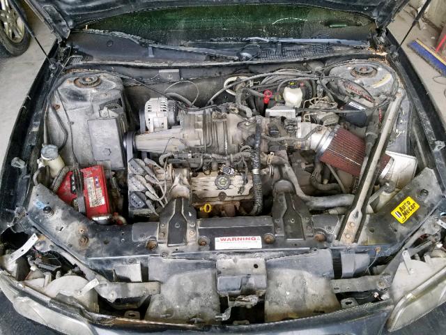 1G2WP1210WF243206 - 1998 PONTIAC GRAND PRIX Սև լուսանկար 7