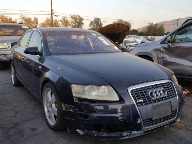 WAUEL74F85N107129 - 2005 AUDI A6 S-LINE BLACK photo 1