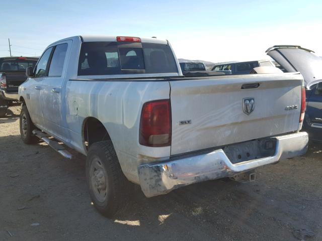 3D7TT2CT7BG509965 - 2011 DODGE RAM 2500 WHITE photo 3