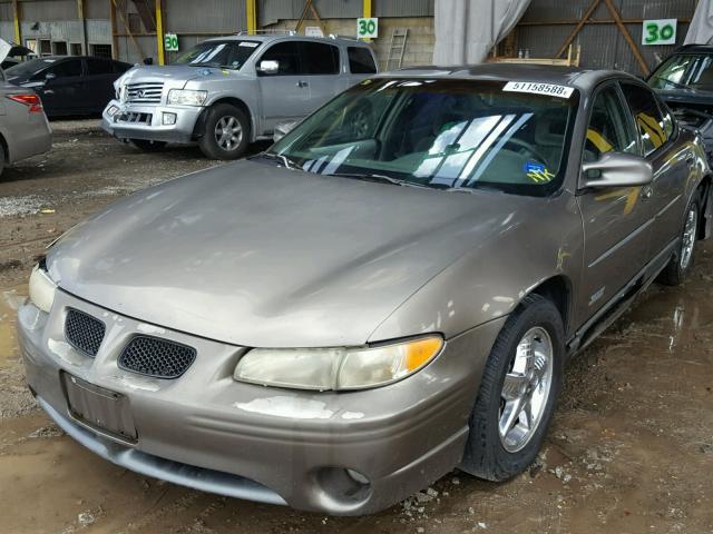 1G2WR5216XF234349 - 1999 PONTIAC GRAND PRIX GOLD photo 2