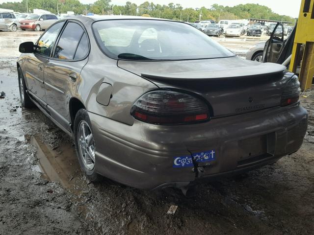 1G2WR5216XF234349 - 1999 PONTIAC GRAND PRIX GOLD photo 3