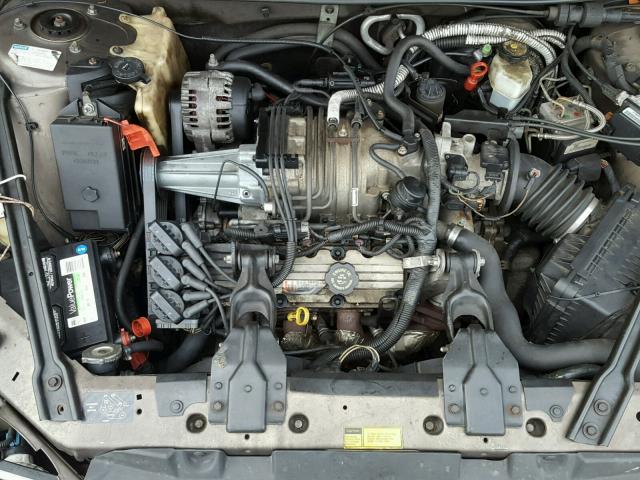 1G2WR5216XF234349 - 1999 PONTIAC GRAND PRIX GOLD photo 7