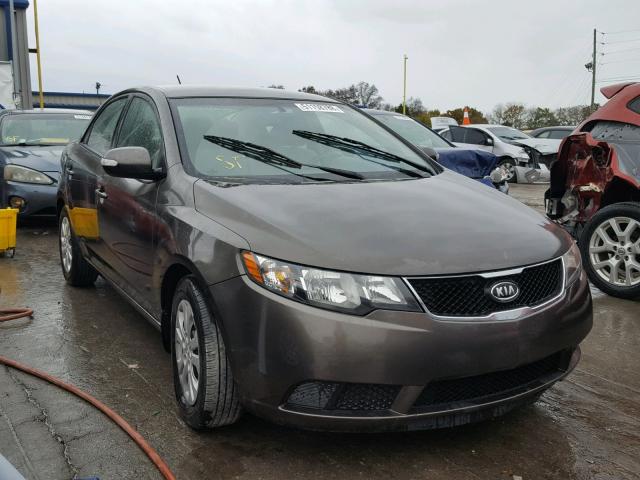 KNAFU4A22A5858528 - 2010 KIA FORTE EX GRAY photo 1