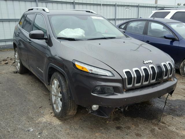 1C4PJLDB7GW200115 - 2016 JEEP CHEROKEE L GRAY photo 1