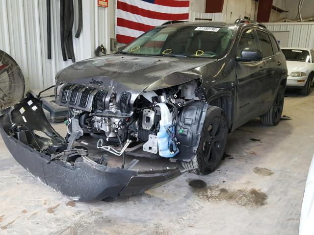 1C4PJMCB5JD530264 - 2018 JEEP CHEROKEE L GRAY photo 2