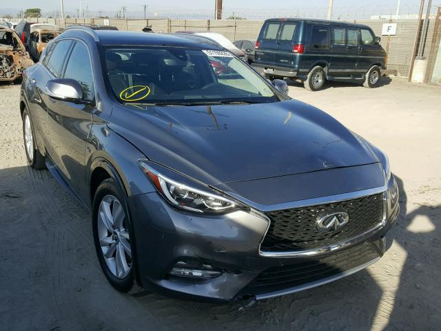 SJKCH5CP8HA026697 - 2017 INFINITI QX30 BASE GRAY photo 1