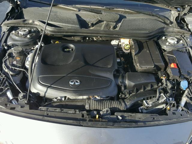 SJKCH5CP8HA026697 - 2017 INFINITI QX30 BASE GRAY photo 7