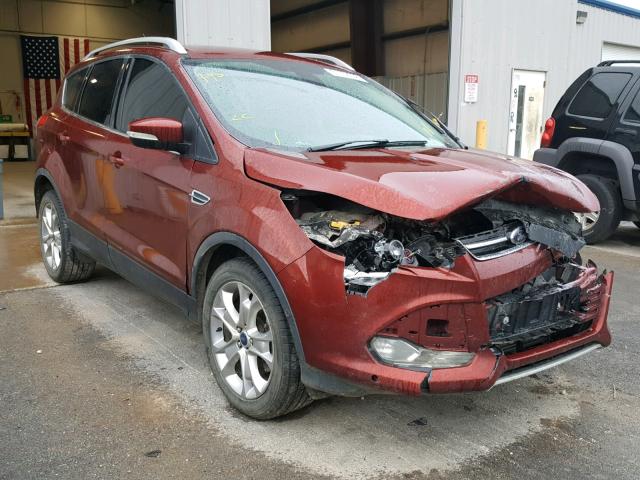 1FMCU0J98EUB84680 - 2014 FORD ESCAPE TIT ORANGE photo 1