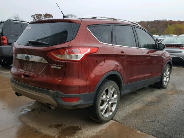 1FMCU0J98EUB84680 - 2014 FORD ESCAPE TIT ORANGE photo 4