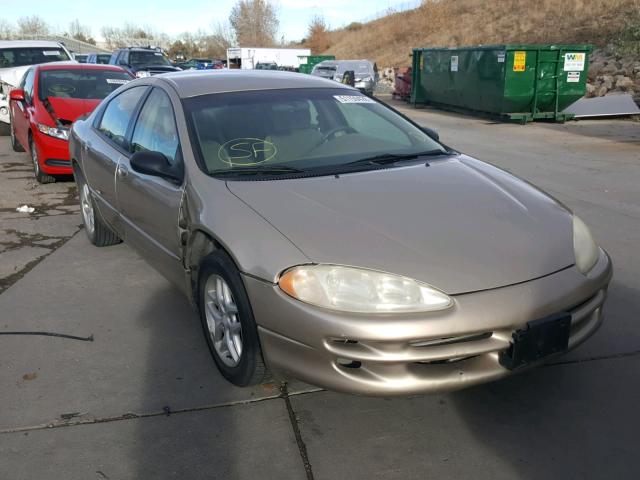 2B3HD46R72H176760 - 2002 DODGE INTREPID S GOLD photo 1