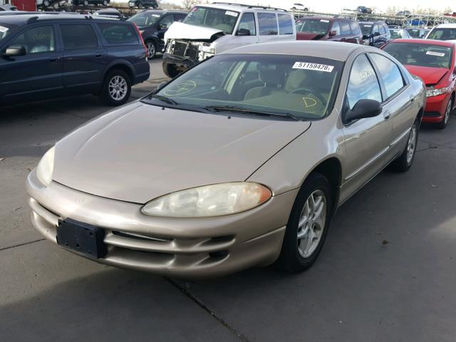 2B3HD46R72H176760 - 2002 DODGE INTREPID S GOLD photo 2