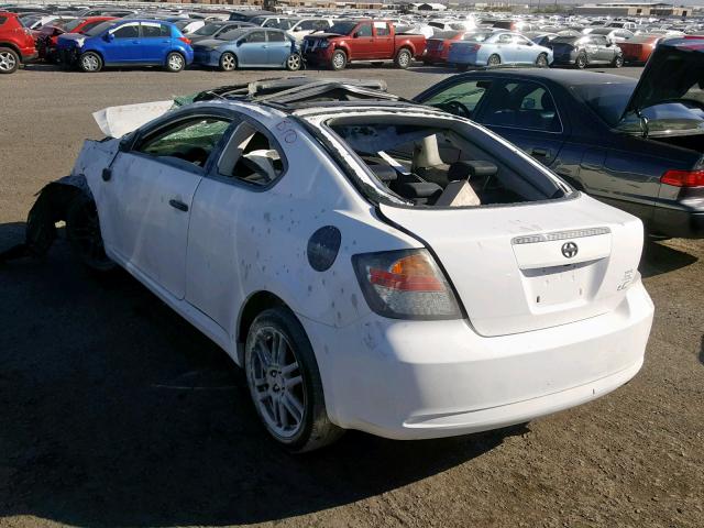 JTKDE167760141081 - 2006 TOYOTA SCION TC თეთრი ფოტო 3