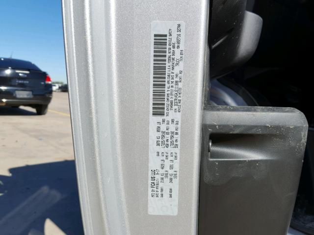 3C6TRVAG4JE111808 - 2018 RAM PROMASTER 银色 照片 10