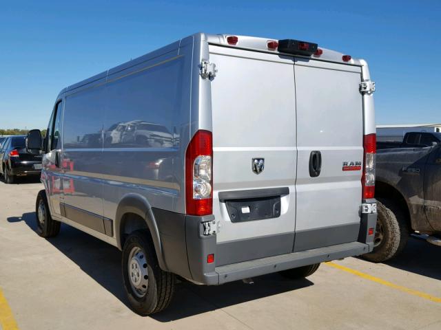 3C6TRVAG4JE111808 - 2018 RAM PROMASTER 银色 照片 3