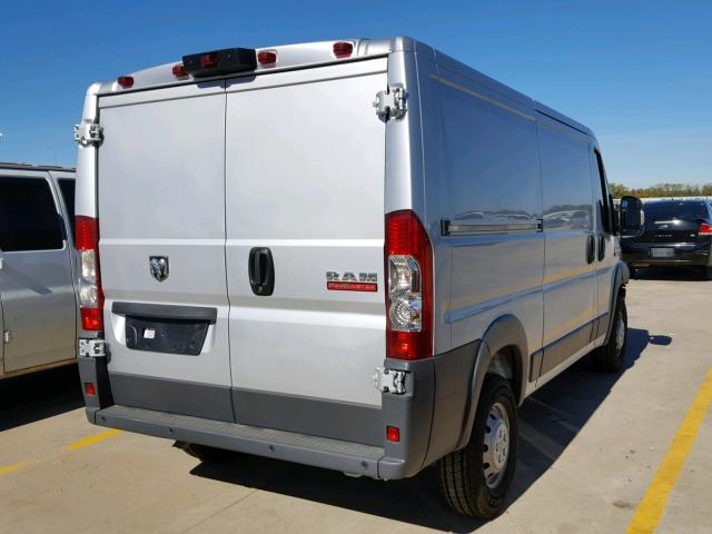 3C6TRVAG4JE111808 - 2018 RAM PROMASTER 银色 照片 4