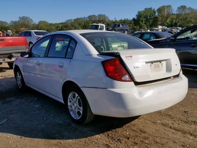1G8AJ52FX4Z146675 - 2004 SATURN ION LEVEL WHITE photo 3