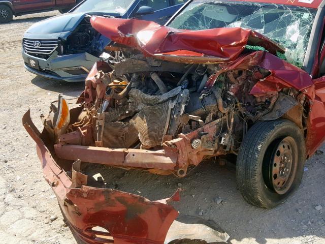 1B3HB28C58D559234 - 2008 DODGE CALIBER RED photo 9