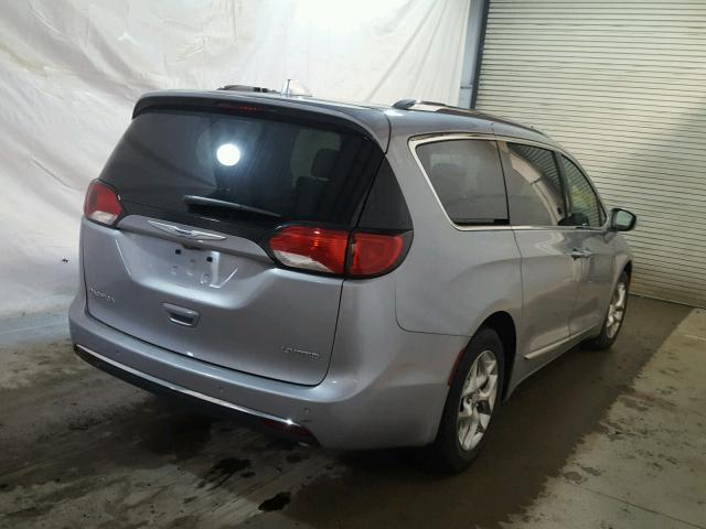 2C4RC1GG2JR272421 - 2018 CHRYSLER PACIFICA L GRAY photo 4