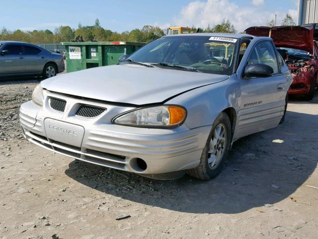 1G2NF52F32C166408 - 2002 PONTIAC GRAND AM S SILVER photo 2