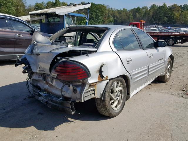 1G2NF52F32C166408 - 2002 PONTIAC GRAND AM S SILVER photo 4