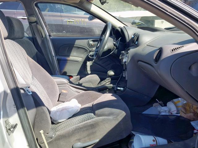 1G2NF52F32C166408 - 2002 PONTIAC GRAND AM S SILVER photo 5