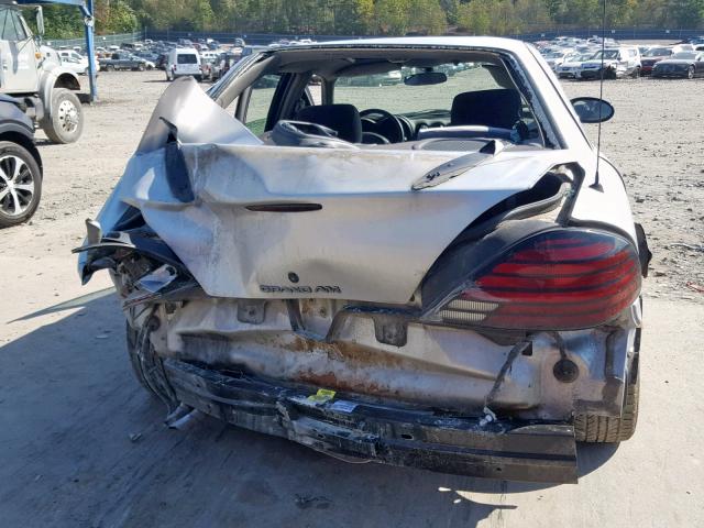 1G2NF52F32C166408 - 2002 PONTIAC GRAND AM S SILVER photo 9