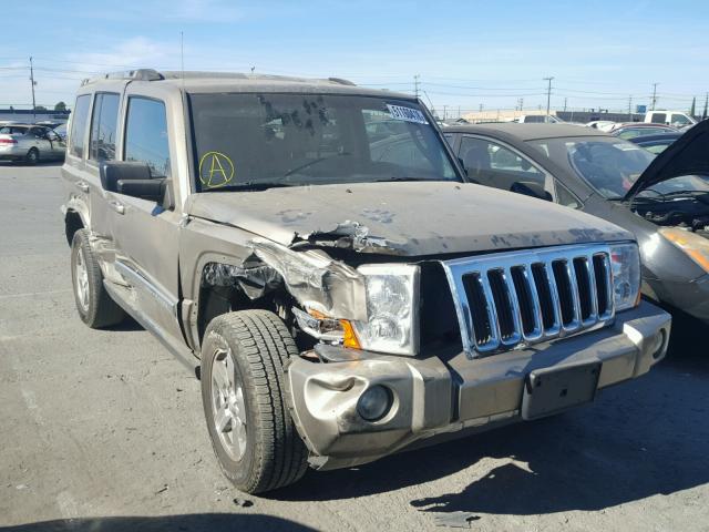 1J8HH58N36C125891 - 2006 JEEP COMMANDER BEIGE photo 1