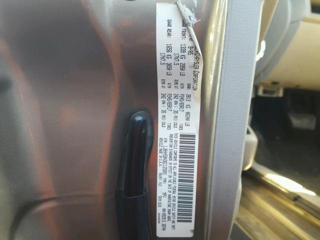 1J8HH58N36C125891 - 2006 JEEP COMMANDER BEIGE photo 10