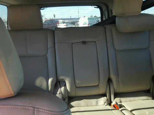 1J8HH58N36C125891 - 2006 JEEP COMMANDER BEIGE photo 6