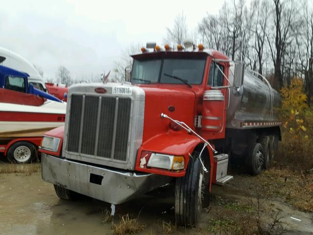 1XPCDB9X7HD212717 - 1987 PETERBILT 377 RED photo 2