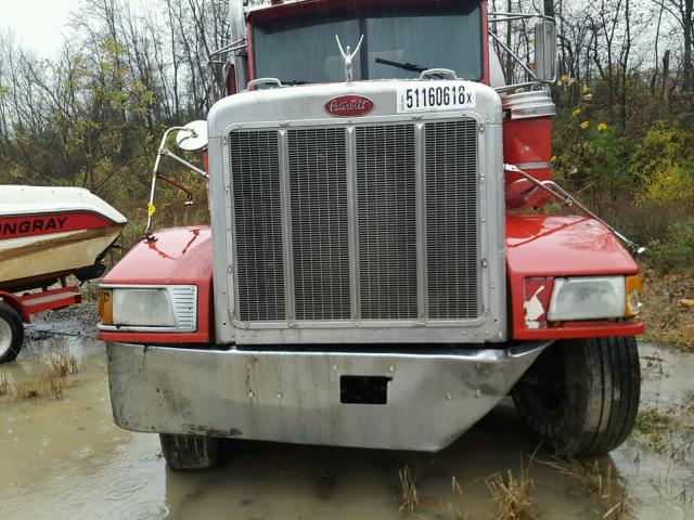 1XPCDB9X7HD212717 - 1987 PETERBILT 377 RED photo 7