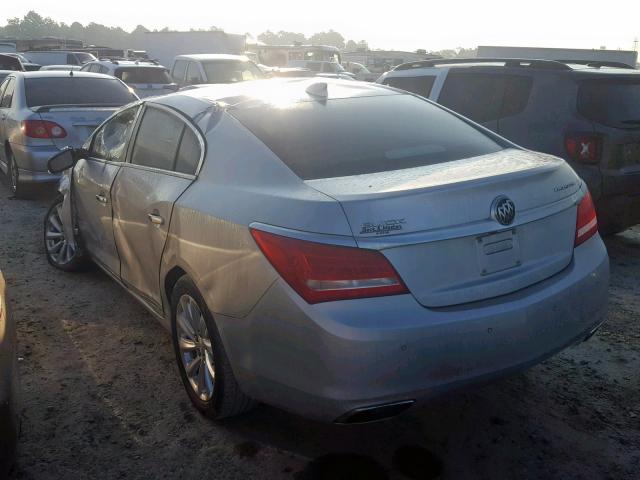 1G4GB5G34FF321207 - 2015 BUICK LACROSSE SILVER photo 3