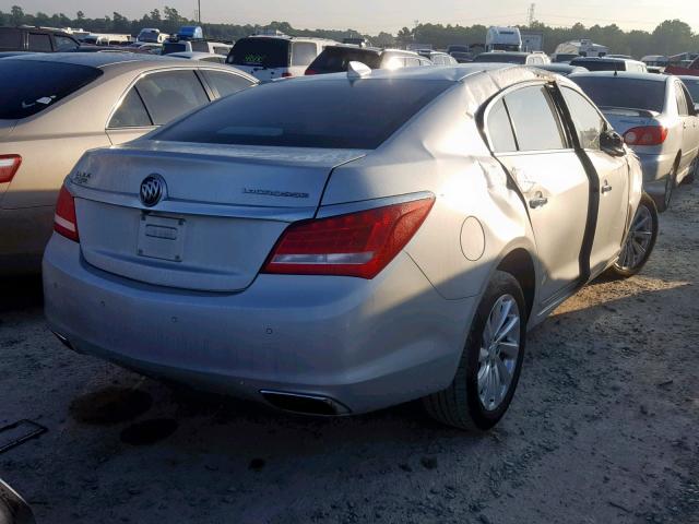 1G4GB5G34FF321207 - 2015 BUICK LACROSSE SILVER photo 4