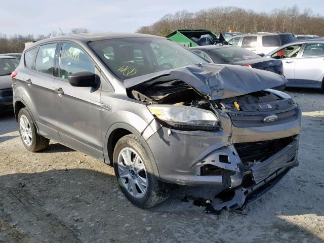 1FMCU0F76DUC29847 - 2013 FORD ESCAPE S GRAY photo 1