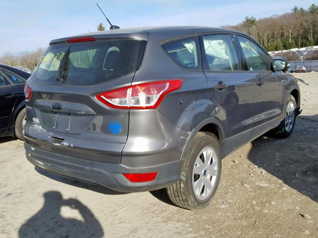 1FMCU0F76DUC29847 - 2013 FORD ESCAPE S GRAY photo 4