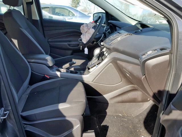 1FMCU0F76DUC29847 - 2013 FORD ESCAPE S GRAY photo 5