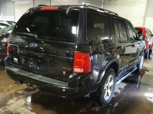 1FMZU74W04UB33452 - 2004 FORD EXPLORER E BLACK photo 4