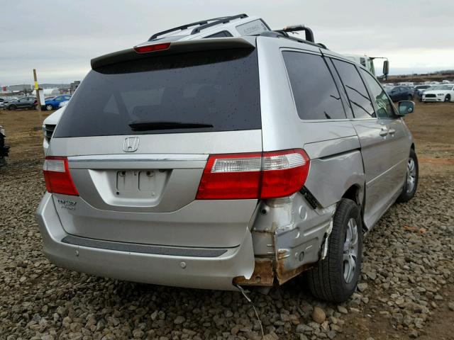 5FNRL38886B501304 - 2006 HONDA ODYSSEY TO SILVER photo 4