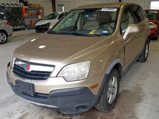 3GSCL33P08S508735 - 2008 SATURN VUE XE GOLD photo 2