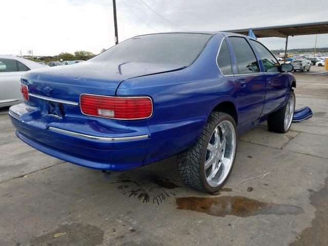 1G1BL52W8SR172640 - 1995 CHEVROLET CAPRICE CL BLUE photo 4