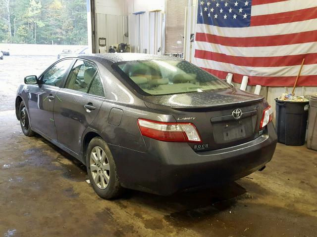 JTNBB46K573044230 - 2007 TOYOTA CAMRY HYBR GRAY photo 3