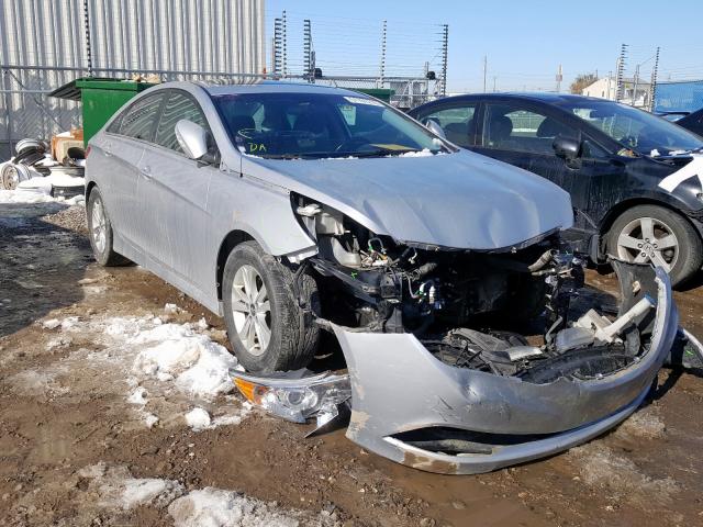 5NPEB4AC2EH831560 - 2014 HYUNDAI SONATA GLS SILVER photo 1