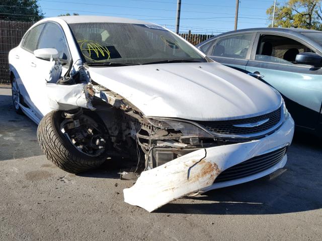 1C3CCCAB8FN721852 - 2015 CHRYSLER 200 LIMITE WHITE photo 1